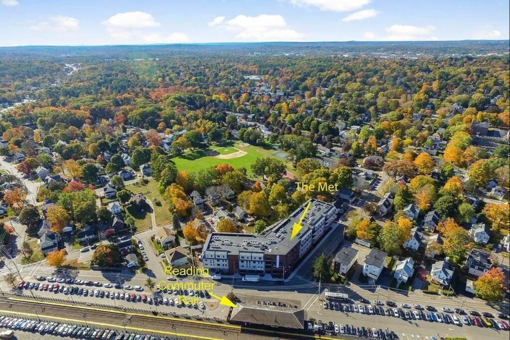 Luxury Apartment With Gym, Steps From Commuter Rail #4011 Reading Buitenkant foto